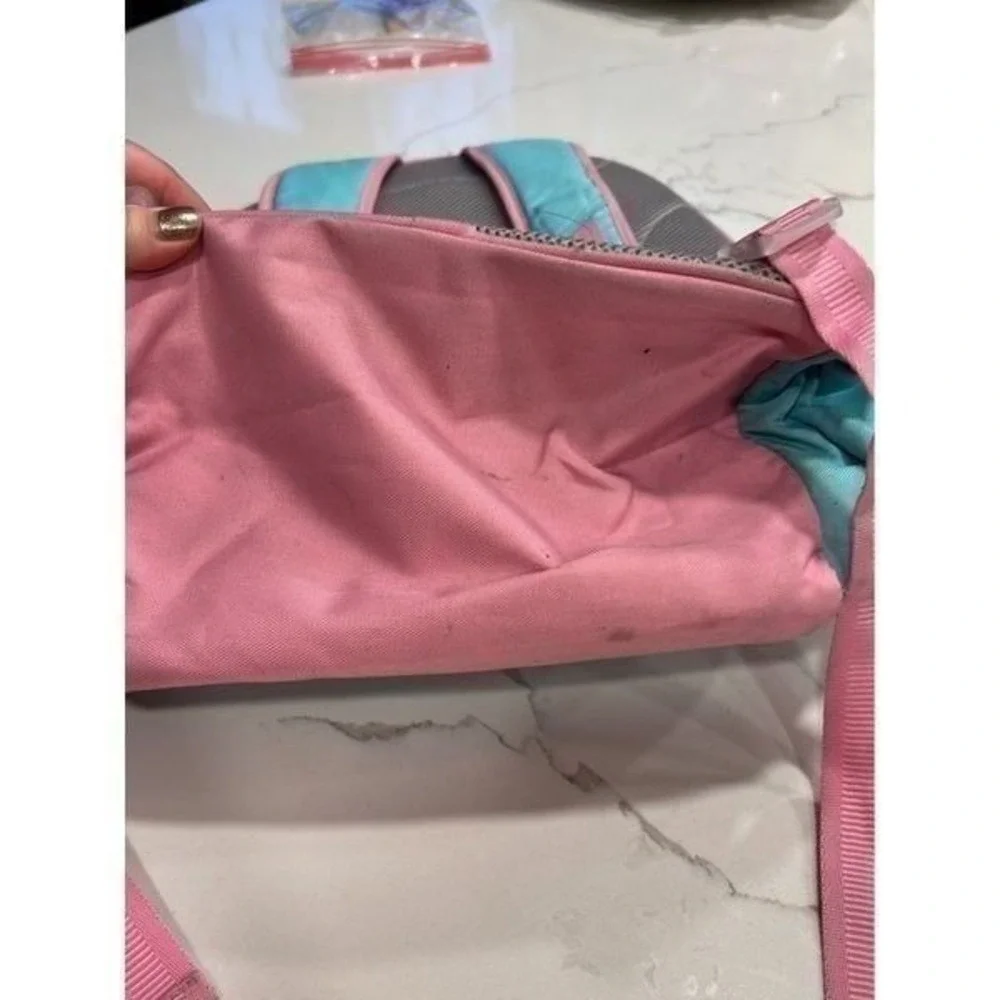 Pottery Barn‎ Kids girl pink aqua Backpack